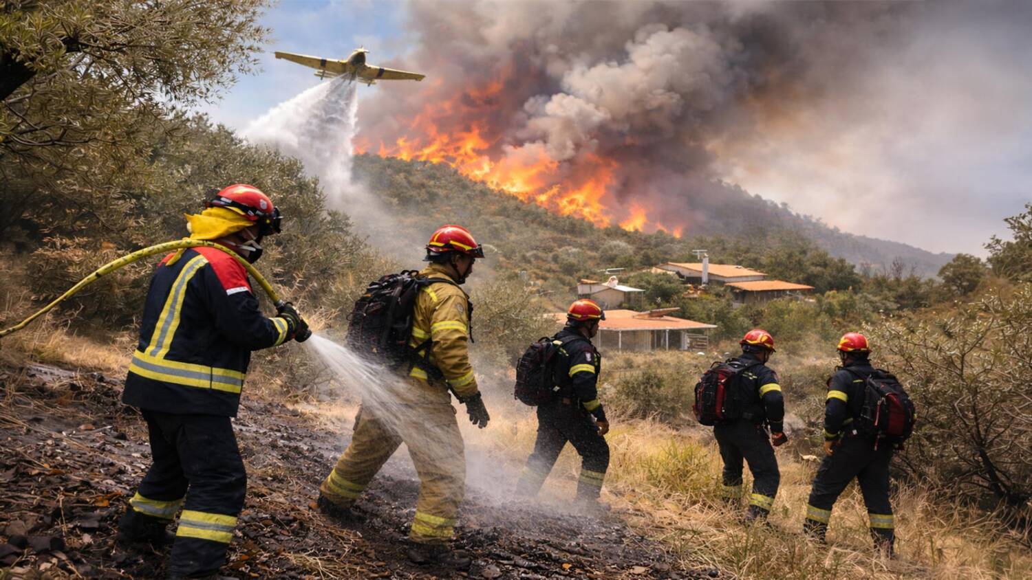 Waldbr&auml;nde in Griechenland: Live-Karte, Ursachen und Auswirkung
