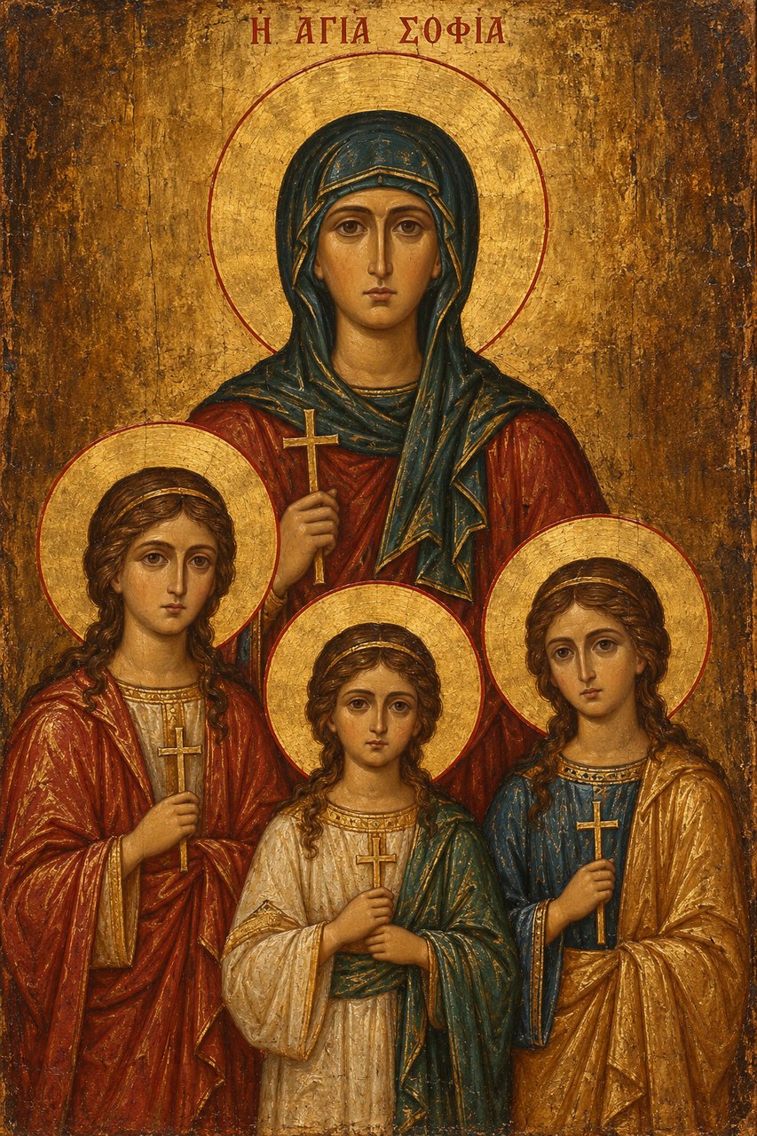 Agia Sofia und ihre Töchter (Αγία Σοφία)