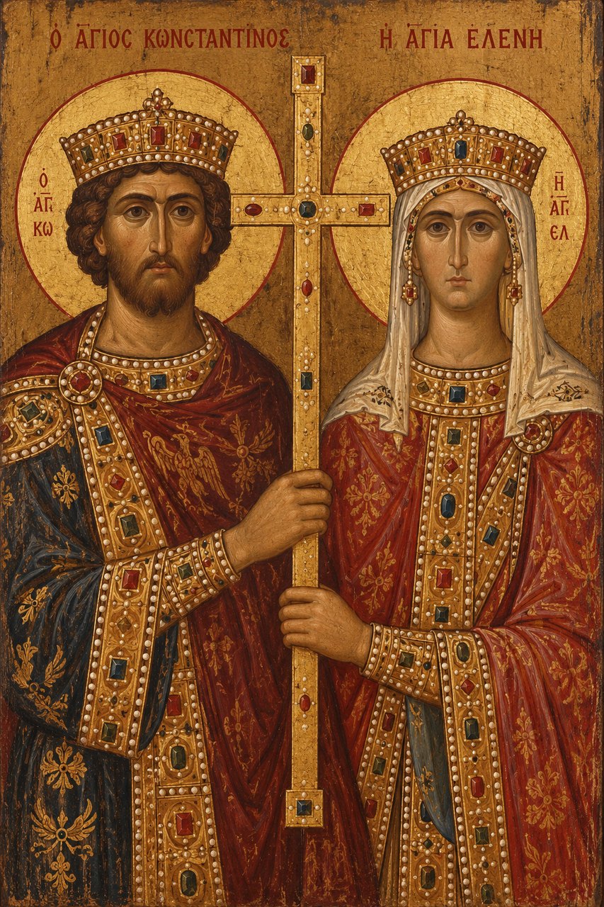 Agioi Konstantinos und Eleni (Άγιοι Κωνσταντίνος και Ελένη)