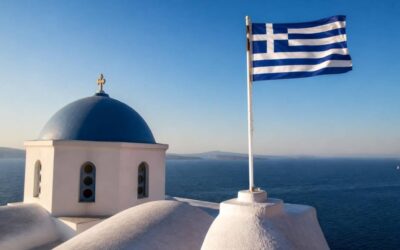 Griechische Flagge: Bedeutung, Aufbau und Geschichte der Galanolefki