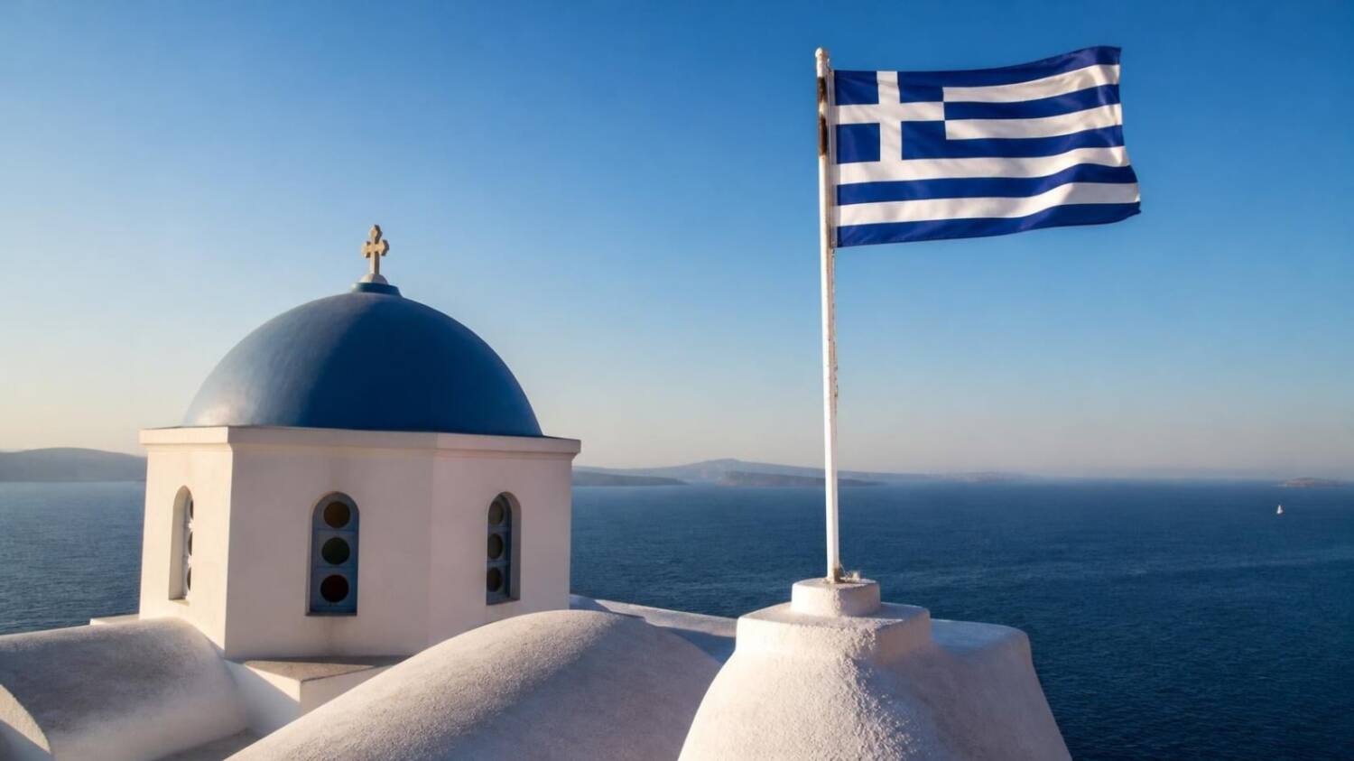 Griechische Flagge: Bedeutung, Aufbau und Geschichte der Galanolefki