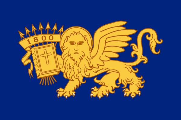 Flagge: Septinsulare Republik, 1800 bis 1807
