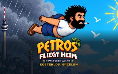 Petros fliegt heim: das kostenlose Griechenland-Spiel fürs Handy